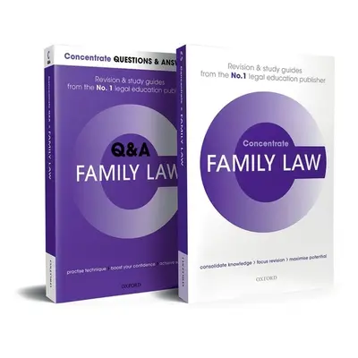 "Family Law Revision Concentrate Pack: Law Revision and Study Guide" - "" ("Heenan Susan")(Paper