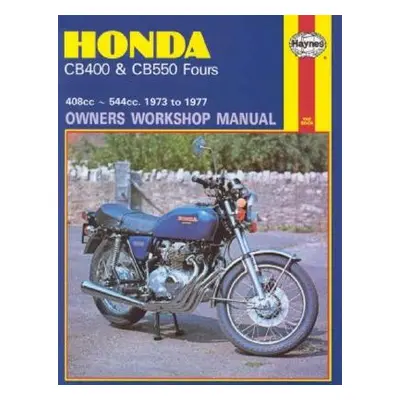 "Honda Cb400 and CB 550 Fours Owners Workshop Manual, No. M262: '73 Thru '77" - "" ("Haynes John