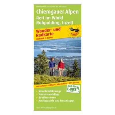 "Chiemgau Alps, hiking and cycling map 1:35,000" - "" ("")(Sheet map, folded)