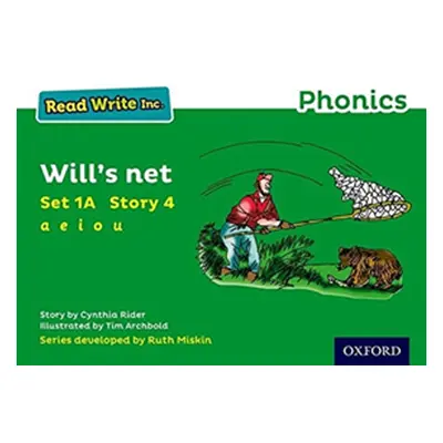 "Read Write Inc. Phonics: Green Set 1A Storybook 3 Will's net" - "" ("Rider Cynthia")(Paperback 