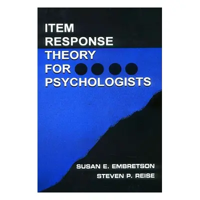 "Item Response Theory" - "" ("Embretson Susan E.")(Paperback)