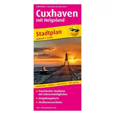 "Stralsund, city map 1:14,000" - "" ("")(Sheet map, folded)