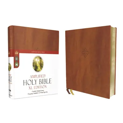 "Amplified Holy Bible, XL Edition, Leathersoft, Brown" - "" ("Zondervan")(Imitation Leather)