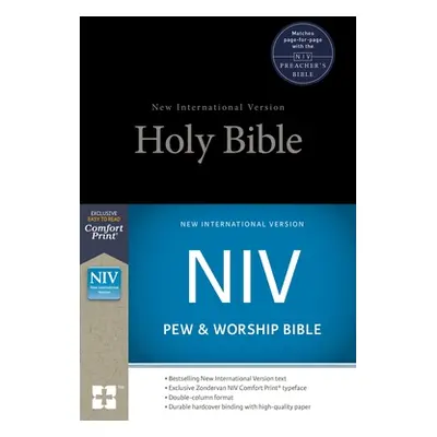 "NIV, Pew and Worship Bible, Hardcover, Black" - "" ("Zondervan")(Pevná vazba)