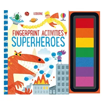 "Fingerprint Activities Superheroes" - "" ("Watt Fiona")(Spiral bound)