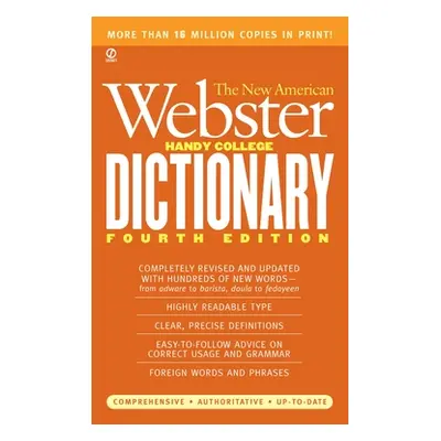 "The New American Webster Handy College Dictionary: Fourth Edition" - "" ("Morehead Philip D.")(