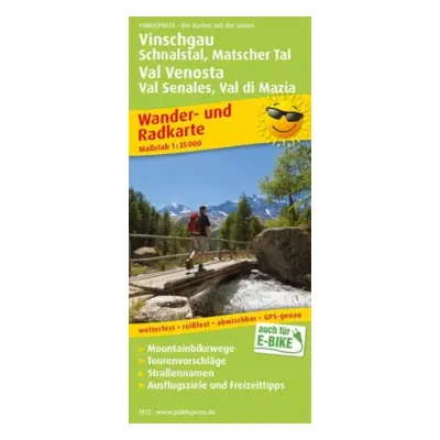 "Vinschgau, Schnalstal, Matscher Tal" - "" ("")(Sheet map, folded)