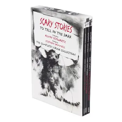 "Scary Stories Paperback Box Set: The Complete 3-Book Collection with Classic Art by Stephen Gam