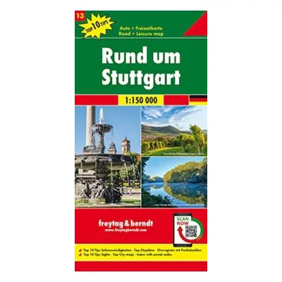 "Stuttgart greater" - "" ("")(Sheet map, folded)