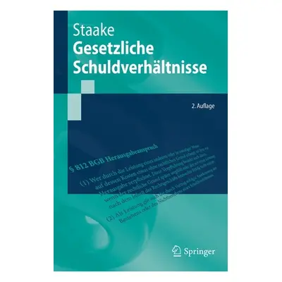 "Gesetzliche Schuldverhltnisse" - "" ("Staake Marco")(Paperback)