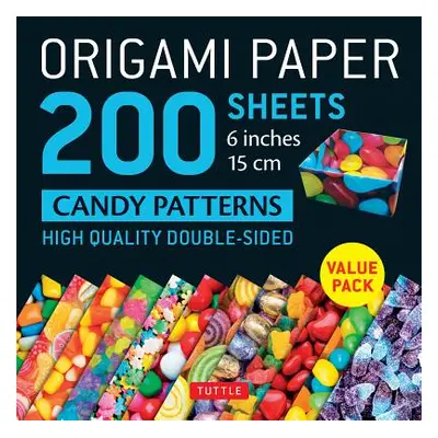 "Origami Paper 200 Sheets Candy Patterns 6