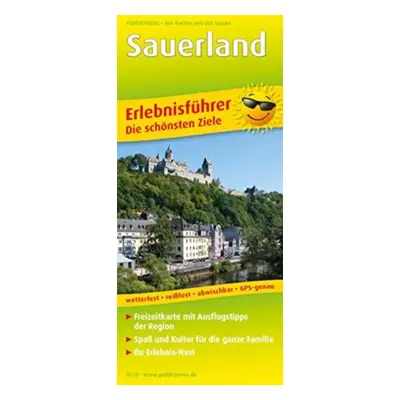 "Sauerland, adventure guide and map 1:130,000" - "" ("")(Sheet map, folded)