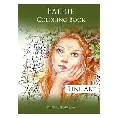 "Faerie Coloring Book: Line Art" - "" ("Prosvirina Janna")(Paperback)