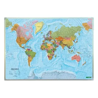 "Wall Map Marker Board : The World 1:40,000,000" - "" ("")(Sheet map, folded)