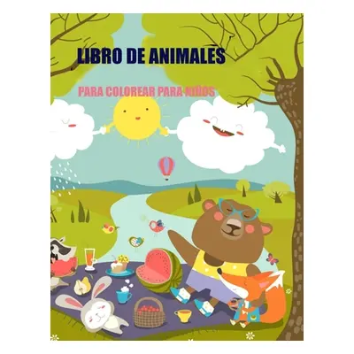 "Libro de Animales Para Colorear Para Nios" - "" ("Books Deeasy")(Paperback)