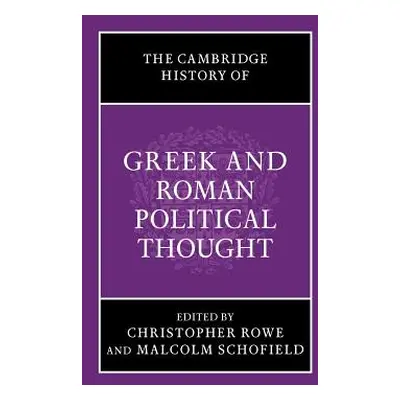 "The Cambridge History of Greek and Roman Political Thought" - "" ("Rowe Christopher")(Paperback