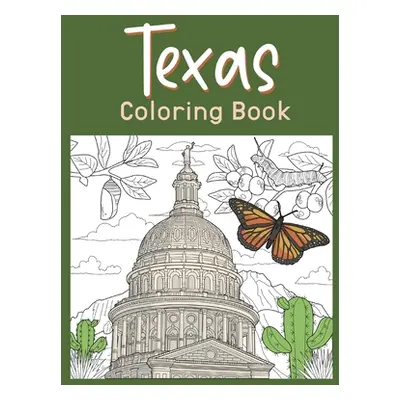 "Texas Coloring Book" - "" ("Paperland")(Paperback)