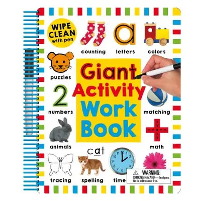 "Wipe Clean: Giant Activity Workbook" - "" ("Priddy Roger")(Spiral)