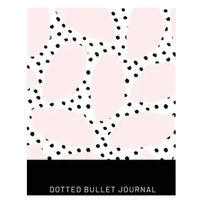 "Pink Spots with Black Polka Dots - Dotted Bullet Journal: Medium A5 - 5.83X8.27" - "" ("Blank C