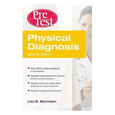 "Physical Diagnosis Pretest Self-Assessment and Review" - "" ("Bernstein Lisa")(Paperback)