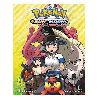 "Pokmon: Sun & Moon, Vol. 4, 4" - "" ("Yamamoto Satoshi")(Paperback)