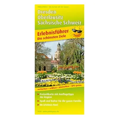 "Dresden - Oberlausitz - Saxon Switzerland, adventure guide and map 1:180,000" - "" ("")(Sheet m