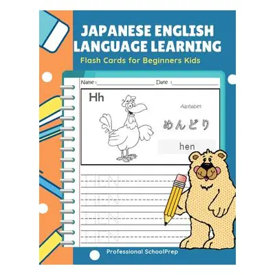 "Japanese English Language Learning Flash Cards for Beginners Kids: Easy and Fun Practice Readin