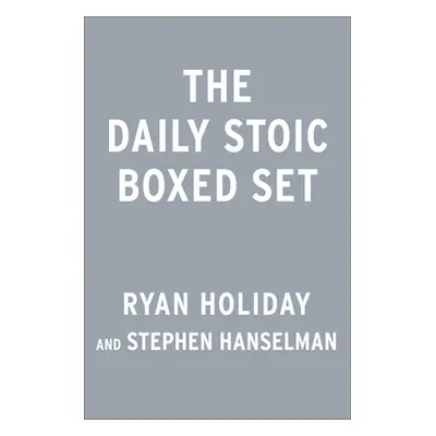 "The Daily Stoic Boxed Set" - "" ("Holiday Ryan")(Pevná vazba)