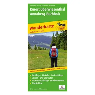 "Health resort Oberwiesenthal - Annaberg-Buchholz, hiking map 1:25,000" - "" ("")(Sheet map, fol