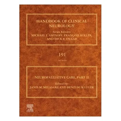 "Neuropalliative Care: Part II Volume 191" - "" ("Miyasaki Janis M.")(Pevná vazba)