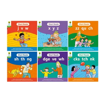 "Oxford Reading Tree: Floppy's Phonics Decoding Practice: Oxford Level 2: Mixed Pack of 6" - "" 