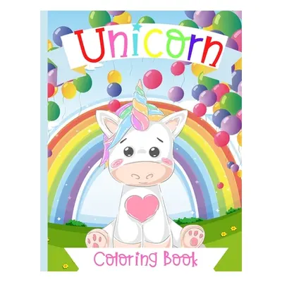 "Unicorn Coloring Book: Very Cute Unicorn coloring Book for Kids ages 4-8" - "" ("Dawsson Greer"