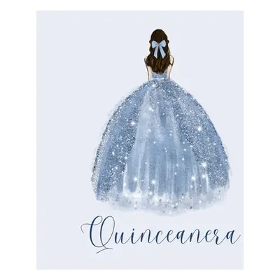 "Quinceaera guest book, Mis Quince Anos Guest book, birthday party guest book to sign" - "" ("Be