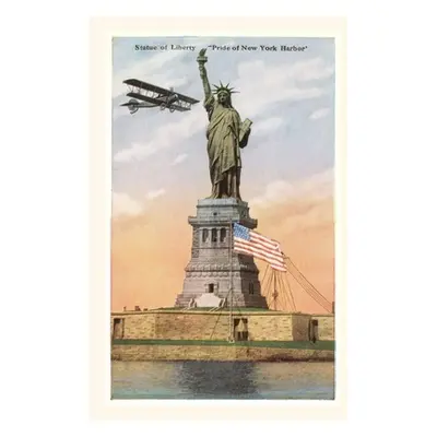 "Vintage Journal Statue of Liberty with Biplane, New York City" - "" ("Found Image Press")(Paper