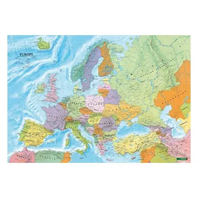 "Europe - English Map Flat in a Tube 1:6 000 000" - "" ("")(Sheet map, folded)