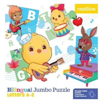 "Bilingual Jumbo Puzzle: Letters A-Z" - "" ("Jaramillo Susie")(Board Books)