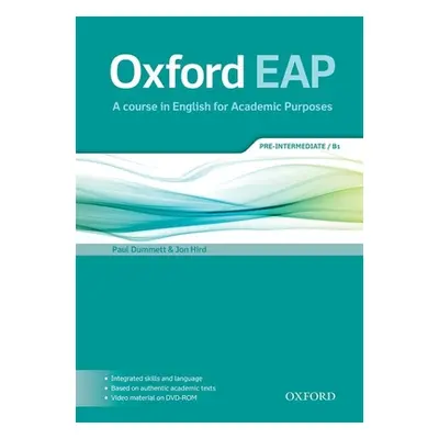 "Oxford Eap Pre Intermediate Student Book and DVD ROM Pack" - "" ("Dummett Paul")(Paperback)