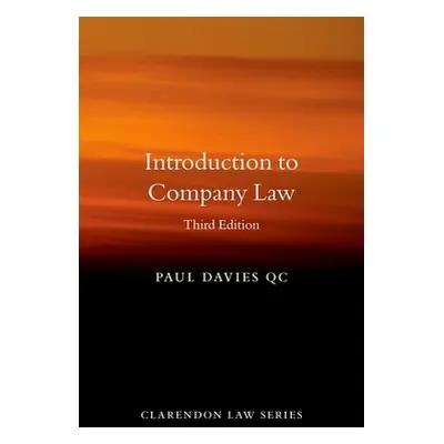 "Introduction to Company Law" - "" ("Davies Paul")(Paperback)