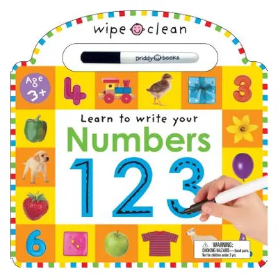 "Numbers 1 2 3 [With Erasable Marker]" - "" ("Priddy Roger")(Board Books)