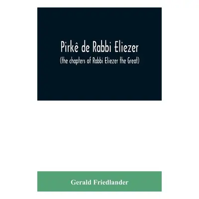 "Pirk de Rabbi Eliezer: