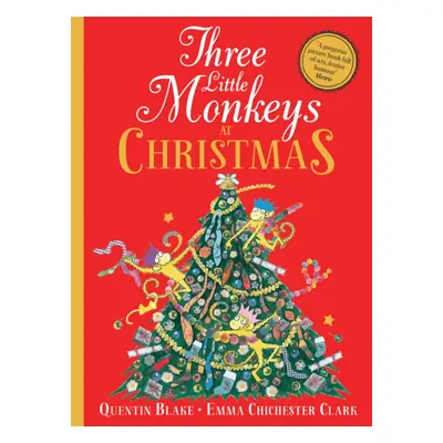 "Three Little Monkeys at Christmas" - "" ("Blake Quentin")(Paperback / softback)