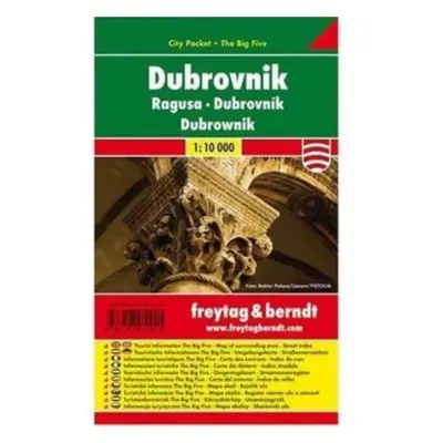 "Dubrovnik City Pocket + the Big Five Waterproof 1:10 000" - "" ("")(Sheet map, folded)