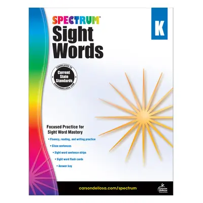 "Spectrum Sight Words, Grade K" - "" ("Spectrum")(Paperback)