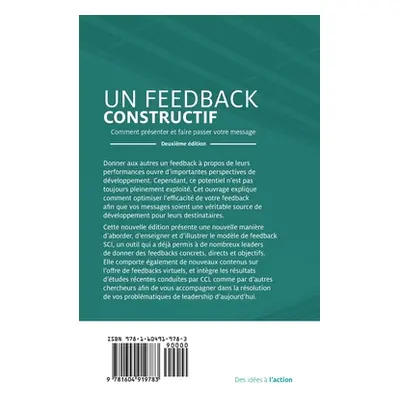 "Feedback That Works: How to Build and Deliver Your Message, Second Edition (French)" - "" ("Cen