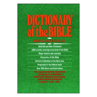 "The Dictionary of the Bible" - "" ("McKenzie John L.")(Paperback)