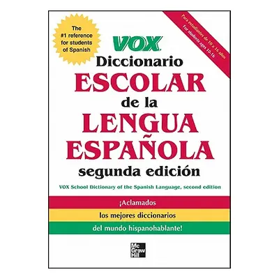 "Vox Diccionario Escolar de la Lengua Espanola" - "" ("Vox")(Paperback)