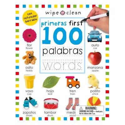 "Wipe Clean: First 100 Words Bilingual" - "" ("Priddy Roger")(Spiral)