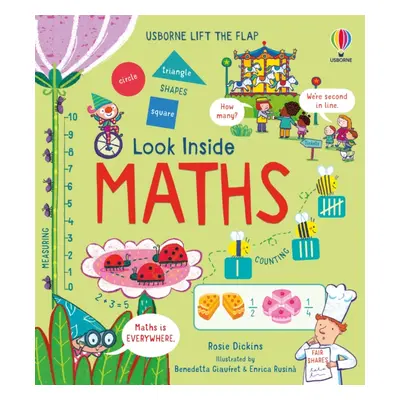 "Look Inside Maths" - "" ("Dickins Rosie")(Board book)