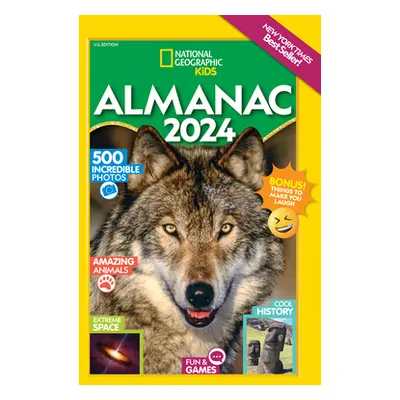 "National Geographic Kids Almanac 2024 (Us Edition)" - "" ("National Geographic Kids")(Pevná vaz