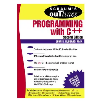 "Schaum's Outline of Programming with C++" - "" ("Hubbard John")(Paperback)